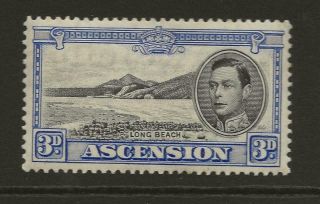 Ascension 1938 - 53 Kgvi Sg42 3d Black And Ultra Perf 13.  5 Cat £100