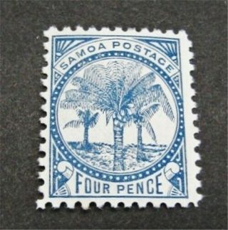 Nystamps British Samoa Stamp 16 Og H $60