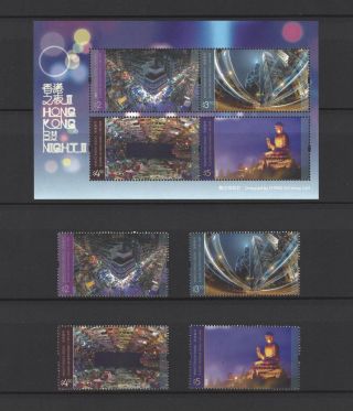China Hong Kong 2018 Hong Kong By Night Ii Stamp Set
