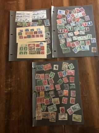 Vintage Canada Canadian Postage Stamps Lot 1800’s 1900’s