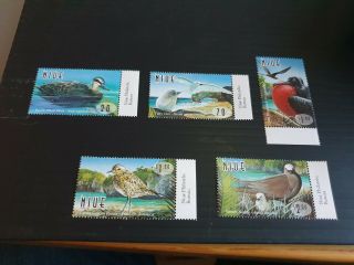 Niue 1998 Sg 841 - 845 Coastal Birds (1st Series) Mnh (v)