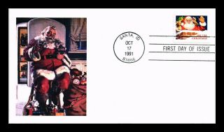 Dr Jim Stamps Us Santa Claus Christmas First Day Limited Edition Cover Idaho