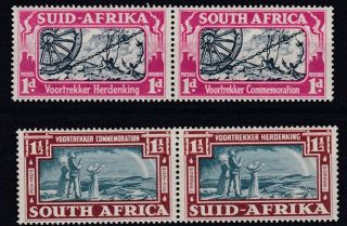South Africa 1938 S G 80 - 81 Set Of 2 Mnh