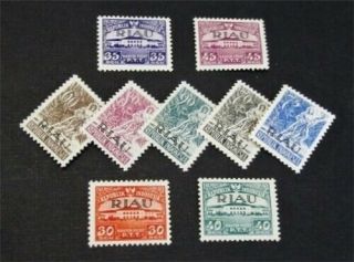 Nystamps Indonesia Riau Stamp 7//16 Og H $32