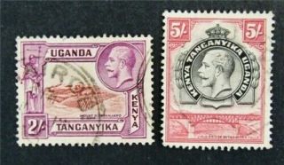 Nystamps British Kenya Uganda & Tanzania Stamp 55.  57 $40