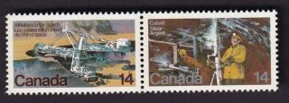 Canada Mnh Pair 1978 Sc 765 - 766 Natural Resources
