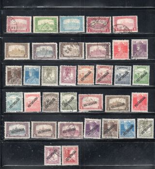 Hungary Magyar Poste Europe Stamps & Hinged Lot 2075