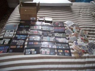 Gb Unsorted Mass In Small Box Packets Stockcards Etc Much To Go At 23 Photo