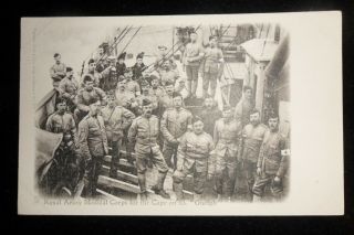 Boer War British Raphael Tuck Post Card Royal Army Medical Corps