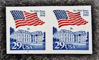 Nystamps Us Stamp 2609a Og Nh $75 Imperf Pair