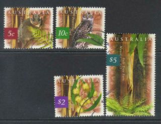 Australia 1996 Fauna And Flora (1st Series) Set Of 4