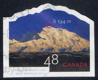 Canada 1960h (1) 2002 48 Cent U.  N.  I.  Y.  M.  Mount Mckinley,  North America