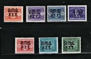 Hick Girl Stamp - Mh.  Italy Stamps Postage Due Overprints R189