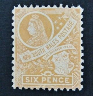 Nystamps British Australian States South Wales 114 Mogh $33 Perf 12 X 11