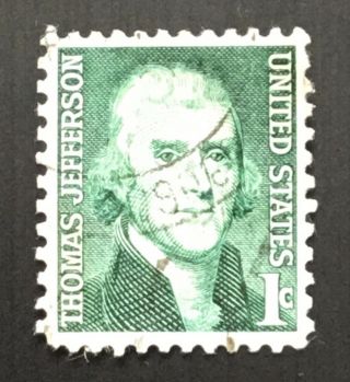 United States Of America Stamps - President Thomas Jefferson 1 Cent 1968