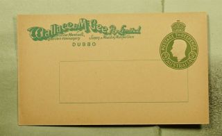 Dr Who Australia Postal Card Advertising Building Supplies E48314