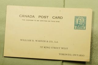 Dr Who Canada Postal Card Advertising Agarol Mineral Oil E50910