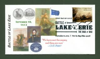 Sc.  4805 Battle Of Lake Erie Fdc - Thrifty Photo Cachets 5