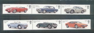 Gb 2013 British Auto Legends Stamp Set