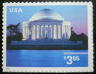 U.  S.  Stamps: Scott 3647,  $3.  85,  The " Priority Mail Rate " Issue Of 2002,  Ognh