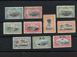 Belgian Congo & Ruanda 1894 - 1918 Selected Stamps Including Red Cross