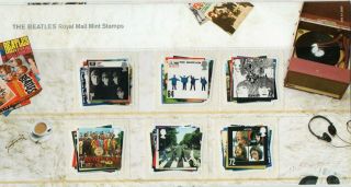 Gb 2007 The Beatles Set & Miniature Sheet Presentation Pack (pack No 392)