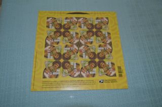 2014usa 4880 Forever - Jimi Hendrix - Sheet Of 16 Stamps - Nh Music Icon