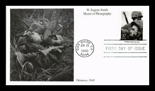 Dr Jim Stamps Us Master Of Photography W Eugene Smith Okinawa First Day Cover