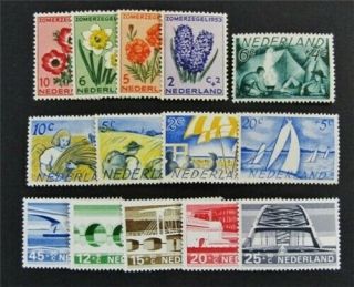 Nystamps Netherlands Stamp B194//b310 Og H/nh $34