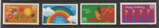 Usa 1988 Greetings Mnh Set Of Stamps