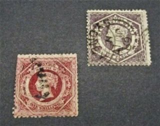 Nystamps British Australian States South Wales Stamp 40.  42a $37