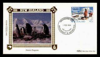 Dr Who 1984 Zealand Antarctic Research Fdc C122972