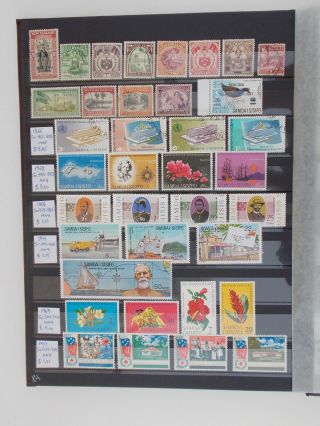 Samoa I Sisifo Good Coll.  157 Stamps,  2 Souv.  Set All Diff.  - 6 Scans Lot 3915