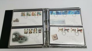 Collectible First Day Cover Envelopes & Stamps in Collectors Range Album - M1149 5