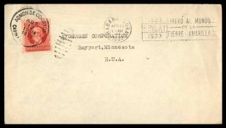 Mayfairstamps Habana 1939 To Bayport Minnesota Cover Wwb95843
