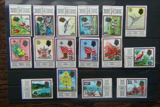 Trinidad & Tobago 1969 - 72 Set To $5.  00 Mnh