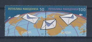 D269612 Europa Cept 2008 Writing Letters Mnh Macedonia