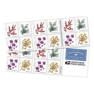 Winter Berries 55c Forever Stamp Various Berries Sheet Of 20 Mnh Og