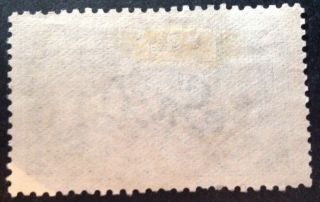GB 1934 10 Shilling Indigo Stamp Vfu 2