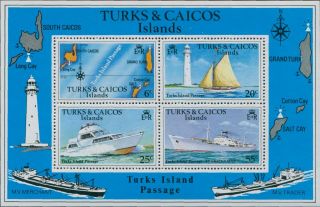 Turks And Caicos Islands 1978 Sg493a Turks Islands Ms Mnh