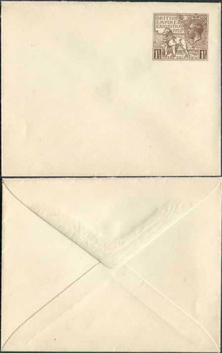 Ep67 Kgv 1925 Wembley 1 1/2d Envelope