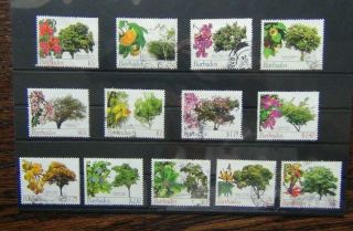 Barbados 2005 Flowering Trees Values To $10