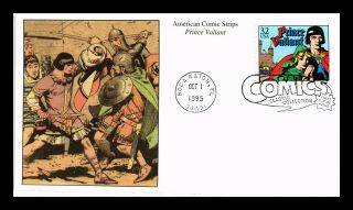 Dr Jim Stamps Us Prince Valiant American Classic Comics First Day Cover