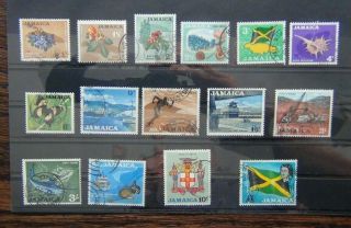 Jamaica 1964 - 1968 Set To £1 (ex 8d)