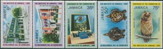 Jamaica 1980 Sg493 - 497 Centenary Of Institute Set Mnh