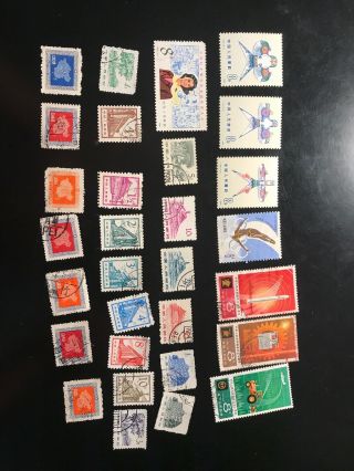Old China Mixed Group Of Stamps