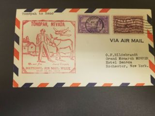 Wpphil 1938 Us Cover Scott 787 802 Canceled May 19 Air Mail Cover With Cachet