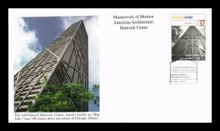 Dr Jim Stamps Us Hancock Center Modern Architecture Masterwork Fdc Cover