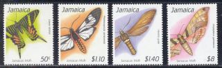 Jamaica Scott 752 - 755 Mnh