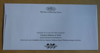 PRINCE WILLIAM & CATHERINE ROYAL WEDDING 1ST ANNIVERSARY 2012 BENHAM COVER 2